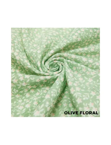 Green Boho Muslin Dress with Adjustable Straps dress Emili