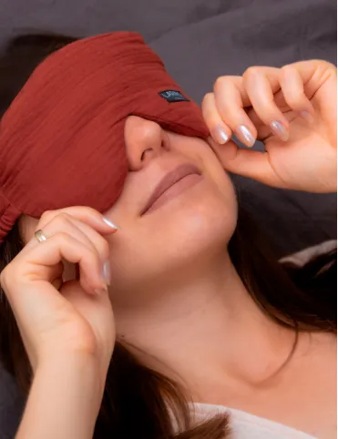 Organic lavender eye mask Jeanette