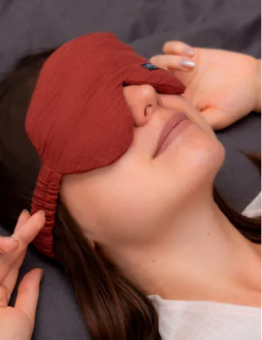 Organic lavender eye mask Jeanette