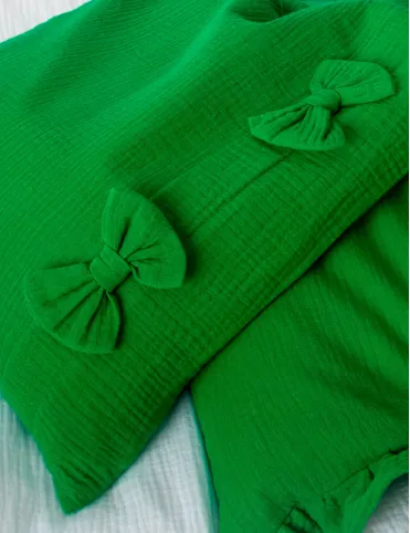 Handmade Buckwheat husk head pillow 40x40 cm / Organic pillow 100% cotton