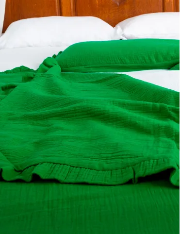 Blanket cotton 160x200 cm muslin