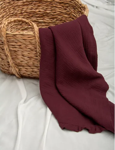 Blanket 160x200 cm cotton muslin