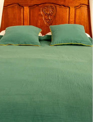 Blanket 150x200 cm cotton muslin Village