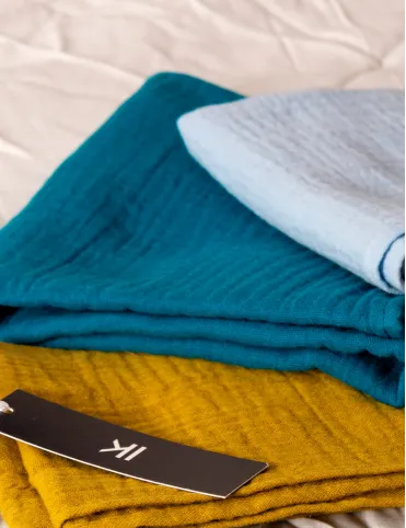 Organic cotton muslin nappy 40 x 50 cm 3 unit