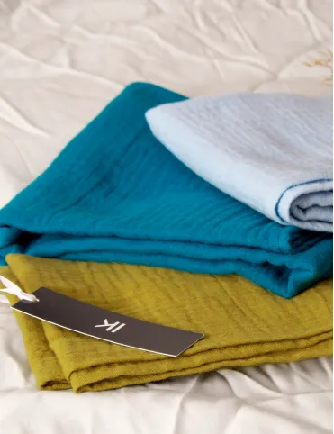 Organic cotton muslin nappy 3 unit