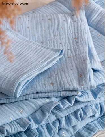 Cotton muslin / 1 meter / 100% cotton / DOUBLE GAUZE