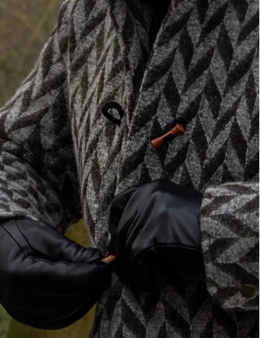 Men's Wool Jacket with Geometric Pattern | Fall-Winter | Limited Collection