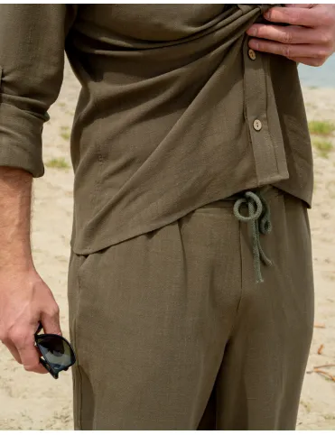 Comfortable men's linen pants BALI