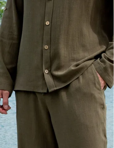 Comfortable men's linen pants BALI