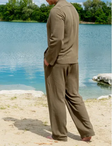 Comfortable men's linen pants BALI