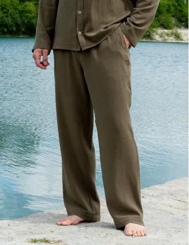 Comfortable men's linen pants BALI