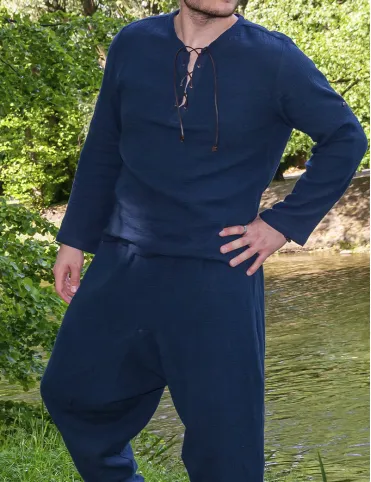 Men’s 100% Cotton Muslin Harem Pants – Boho Style, Comfort, and Freedom