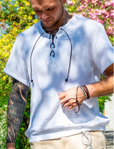 Men's Ethno Style Shirt, Ragnar Model