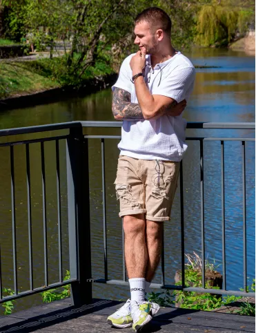 Men's Ethno Style Shirt, Ragnar Model