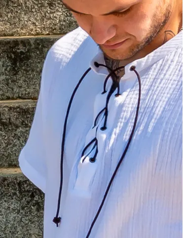 Men's Ethno Style Shirt, Ragnar Model