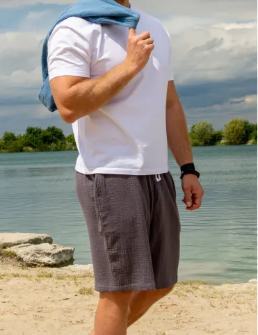 Men's Summer Cotton Shorts - 100% Pure Cotton Comfort, Style & Freedom of Movement | LARIKO Studio