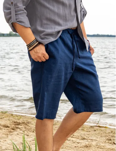 Long summer shorts for men. Classic.