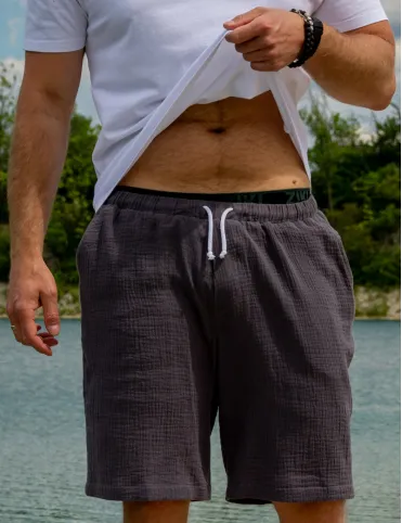 Men's Summer Cotton Shorts - 100% Pure Cotton Comfort, Style & Freedom of Movement | LARIKO Studio