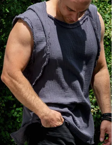 Roman style men's sleeveless t-shirt 