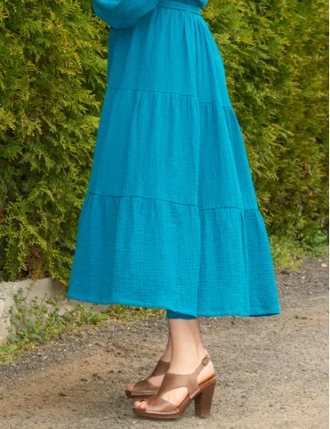 The Midi summer dress made of cotton muslin Isabella