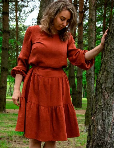 Муслиновое платье Olivia