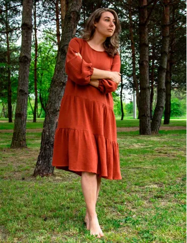 Olivia Musselin Kleid