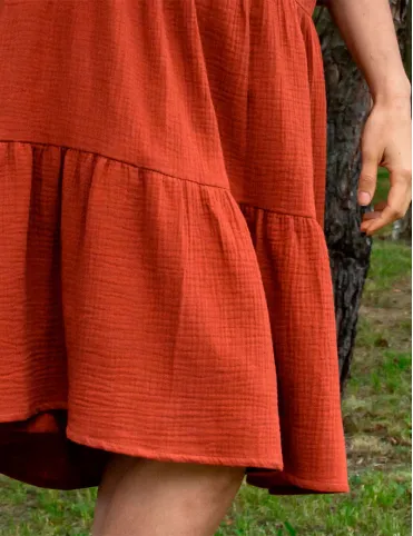 Olivia Musselin Kleid